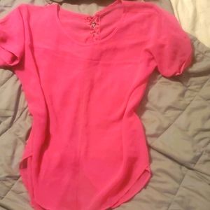 Fuschia top